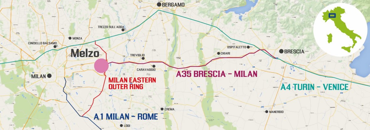 Rail Hub Milano Location